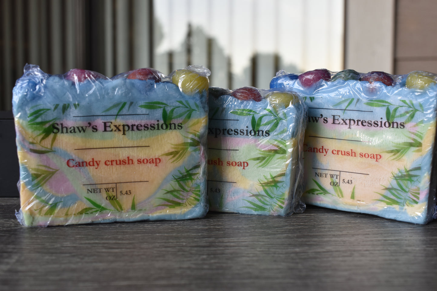 Candy crush (inspired) soap