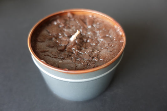 Chocolate chips candle