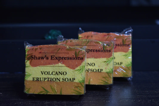 Volcano Eruption Soap