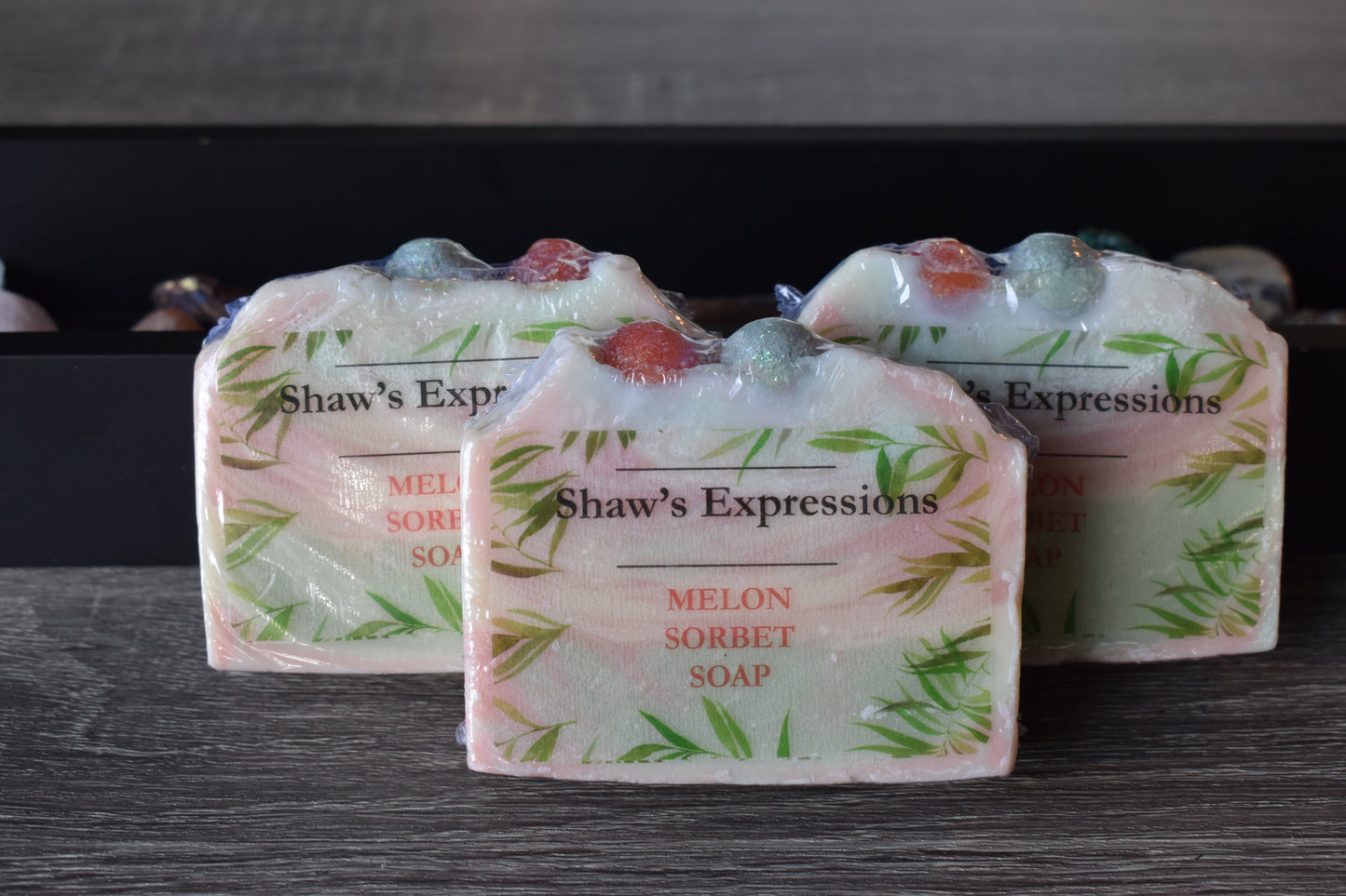 Melon sorbet soap