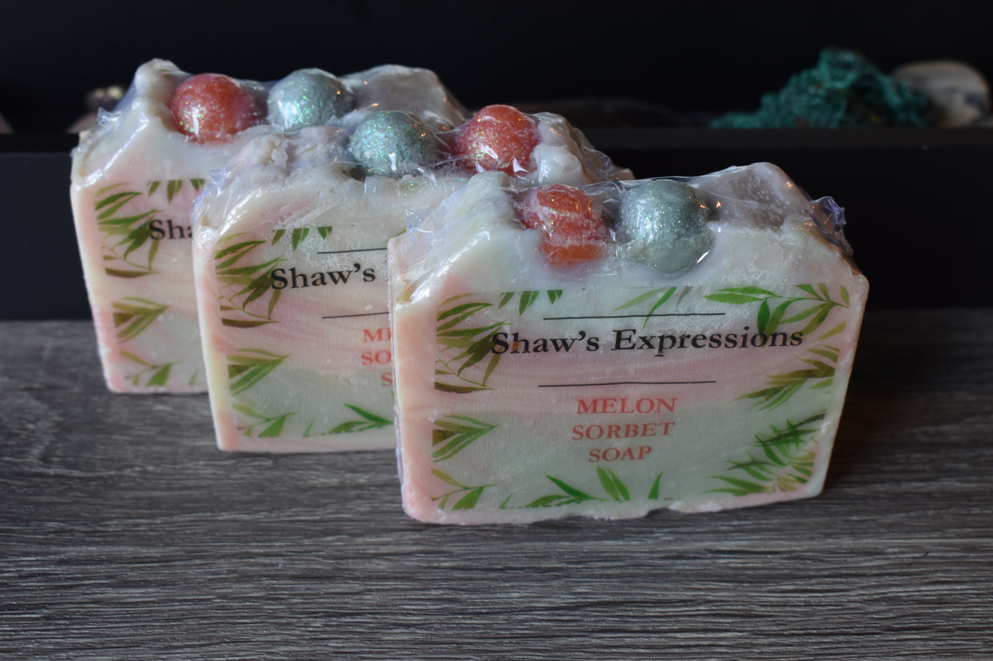 Melon sorbet soap
