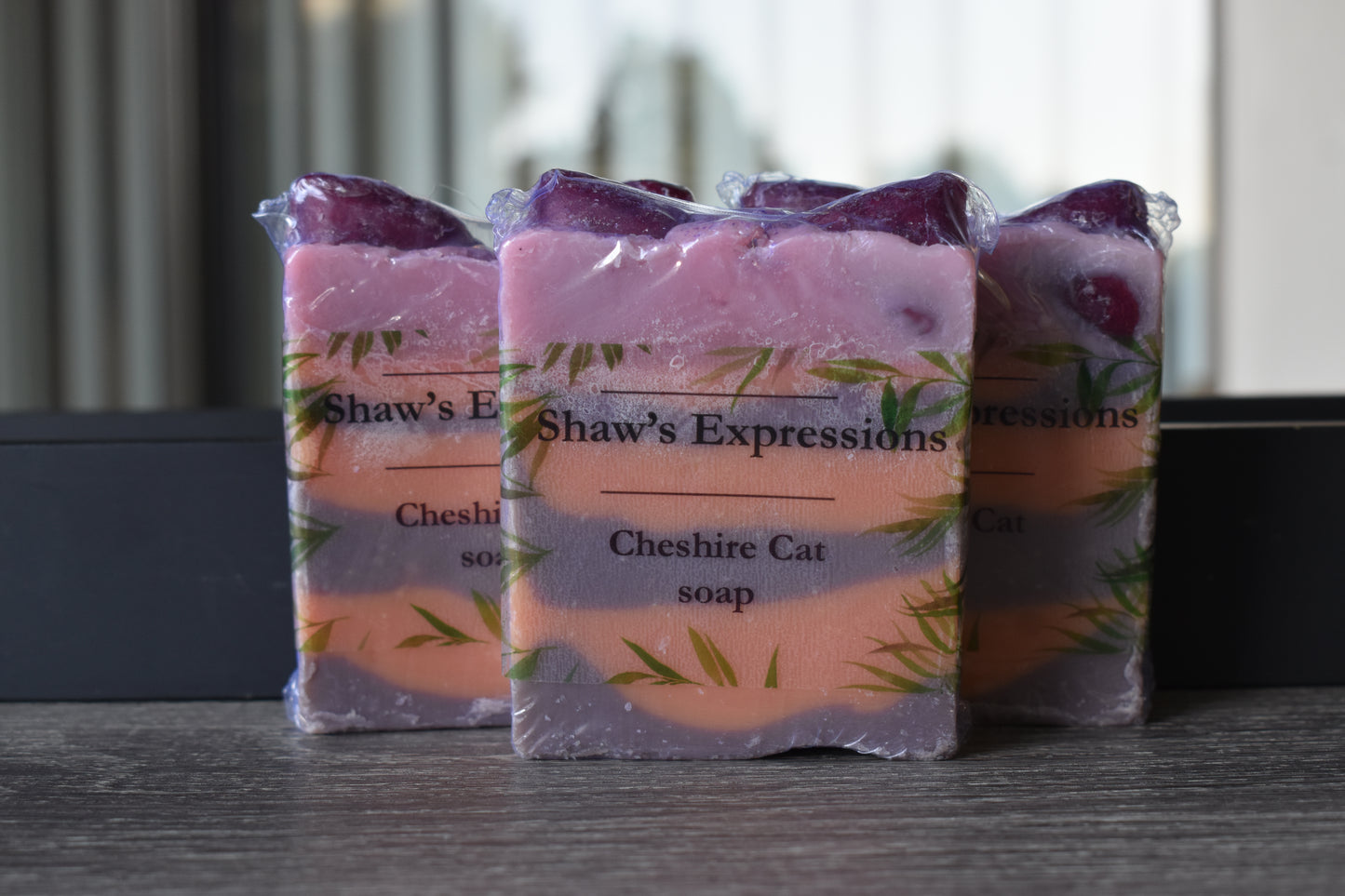 Cheshire Cat inspired soap