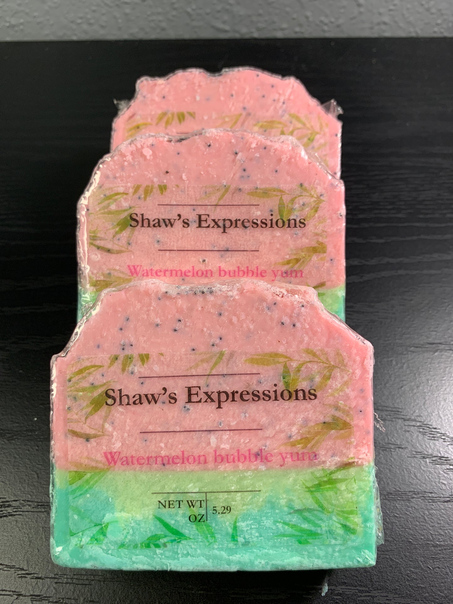 Watermelon Bubble Yum soap